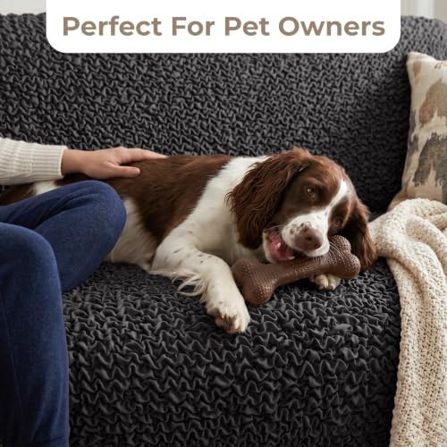 Premium Stretch Couch Covers for Sofa - Sofa Chair Cover Washable, Dogs &...