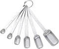 DOCBLACK 6PCS Measuring Spoons Set, Premium Heavy Duty Stainless Steel Metal by BOCBLACKKITCHENACCESSORIES