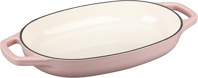 EDGING CASTING Enameled Cast Iron Oval Dutch Oven Pot