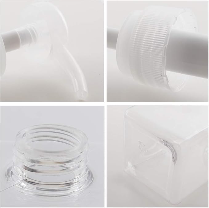 Pump Bottle, Refillable Plastic Empty Lotion Soap Dispenser Liquid Container - Image 5