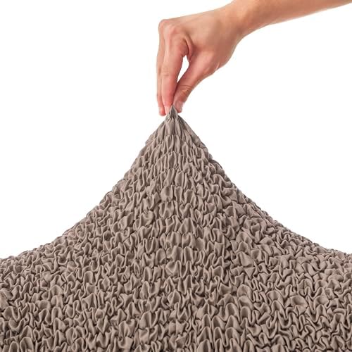PAULATO BY GA.I.CO. Stretch Barrel Armchair Slipcover 1-Piece – Bi-Elastic Cl...