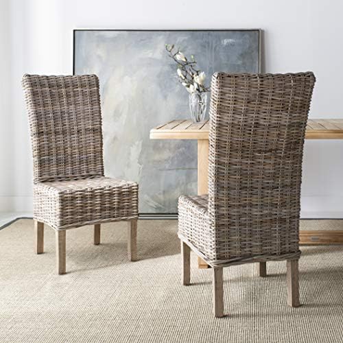 Safavieh Safavieh Home Collection Quaker Dining Chair, Set of 2, Wood, Natural