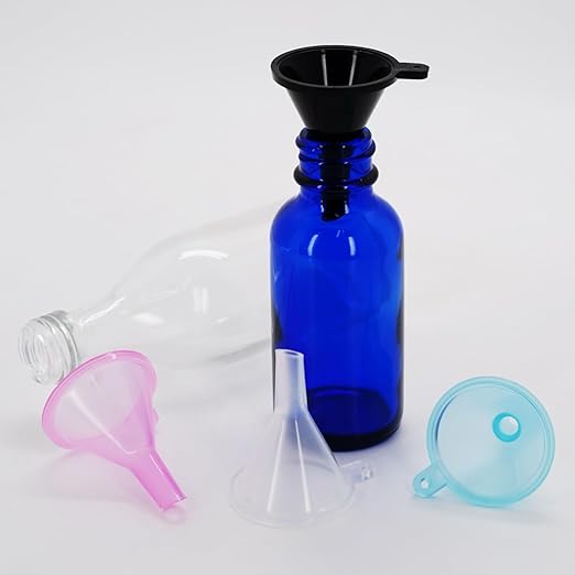 Mini Funnel 4-Pack for Lab Bottles, Sand Art, Essential Oil, Recreational - Image 5