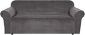 H.VERSAILTEX Stretch Velvet Sofa Covers Large Couch Covers Sofa Slipcovers by HVERSAILTEX