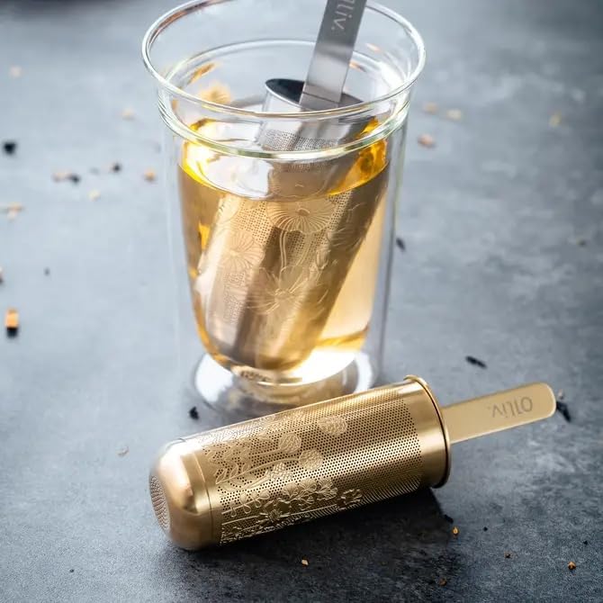 Tea Infuser Spoon For Loose Leaf Tea Stainless Steel Popsicle Tea Stick Tea - Image 4