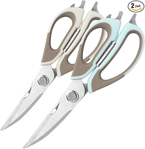 2 Pcs Heavy Duty Kitchen Shears by Roczipeng