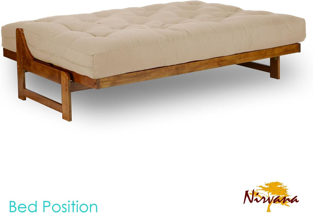 Nirvana Futons Arden Futon Set - Full Size Futon Frame with Mattress Included...