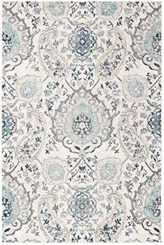 SAFAVIEH Madison Collection Area Rug - 5'3" x 7'6", Cream &...