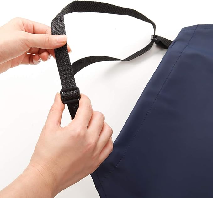 VWELL Waterproof PVC Apron, 41.5'' Long, Unisex Adult, Kitchen Cooking Work - Image 4