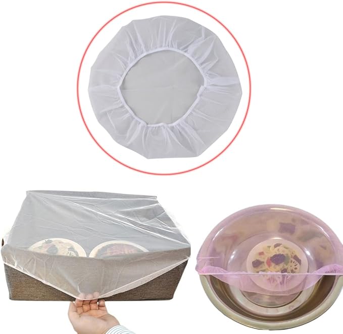 4 Pack Mesh Food Covers Portable Small Food Tents Top Screen Food Cover - Image 5