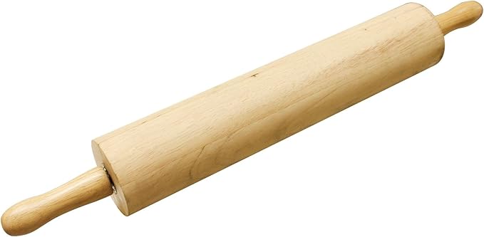 TrueCraftware 18" Wooden Rolling Pin 3-1/4" Diameter- WoodenRoll Pin - Image 4