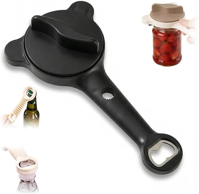4-in-1 Jar Opener for Seniors -Adjustable Lid Opener by Unknown