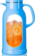 Delove 68 oz/2 Liter Glass Pitcher by Delove