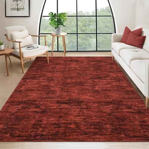 RUGSREAL Washable Rug 10x13 for Living Room Modern Abstract Area Rug Non-Slip...