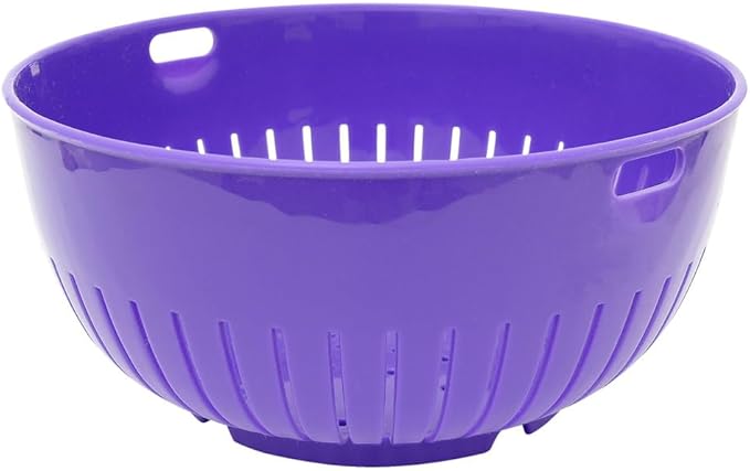 Hutzler Mini Food Colander Strainer, 6.25 Inch Diameter, BPA Free by HutzlerManufacturingCo