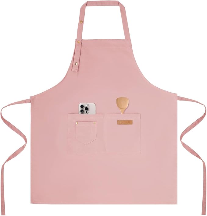 Tosewever Art Aprons for Women Painting Pottery Baking, Mens Buckle Straps by Tosewever