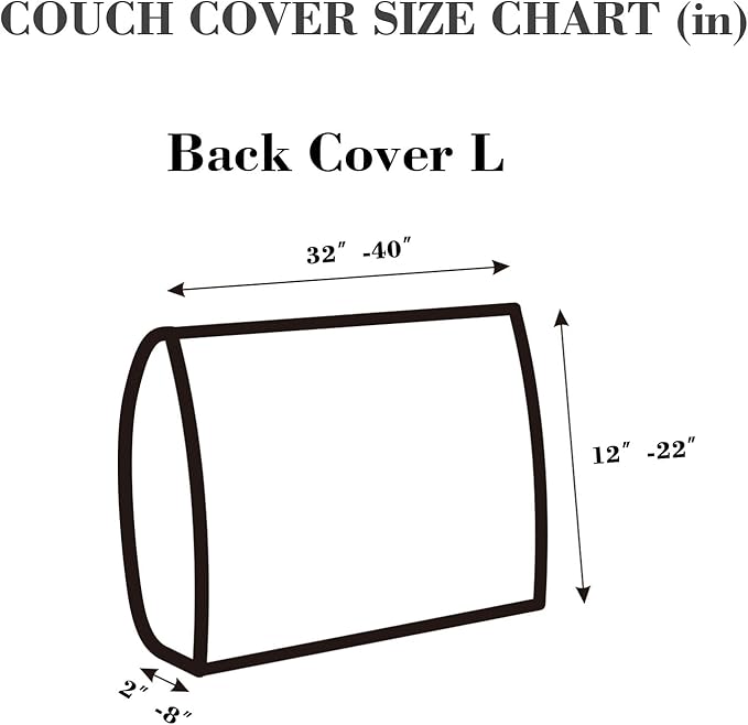 Sofa Covers Couch Covers for Sofa Pet Friendly Couch Cushion Covers Universal - Image 2
