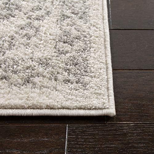 SAFAVIEH Area Rug 8x10 - Adirondack Collection - Large - Ivory & Silver, ...