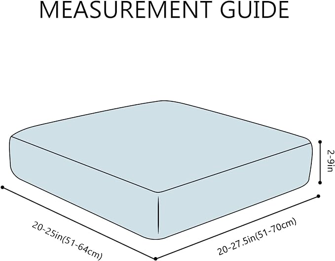 hyha Milk Silk Couch Cushion Covers, Soft Magic Sofa Covers Washable - Image 6