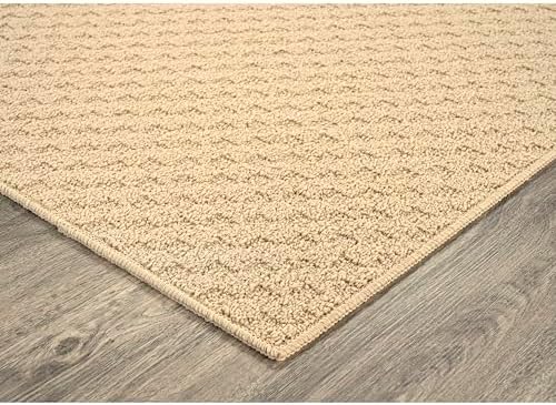 Garland Rug Town Square Beige Tan 3 Piece Set (5'x7', 3'x4', ...