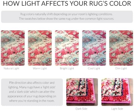 SAFAVIEH Monaco Area Rug 8x10, Large Pink & Multi MNC243D