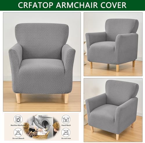 CRFATOP Accent Chair Cover, Stretch Armchair Slipcover for Living Room,A03