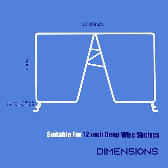 Wire Shelf Dividers - Image 2