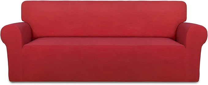 PureFit Super Stretch Sofa Slipcover – Spandex Non Slip Soft Couch Sofa Cover by PureFit