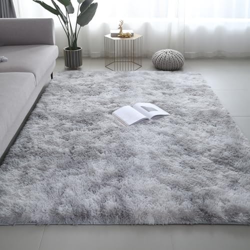 Shag Area Rugs for Bedroom Living Room,8X10 Ultra Soft Fluffy Area Rugs for D...
