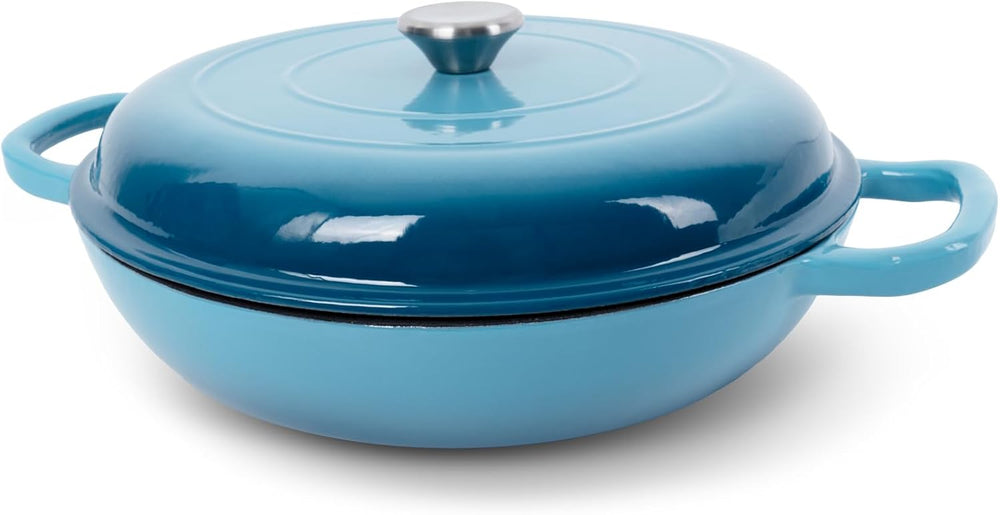 Enameled Cast Iron Dutch Oven, 3.8 Quart Dutch Oven Pot