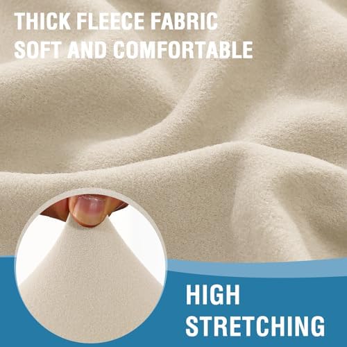 H.VERSAILTEX Chair Slip Covers with Arms 2 Piece Sofa Covers Super Stretch Cu...