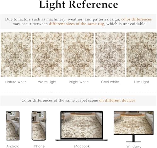 9x12 Brown Neutral Area Rug