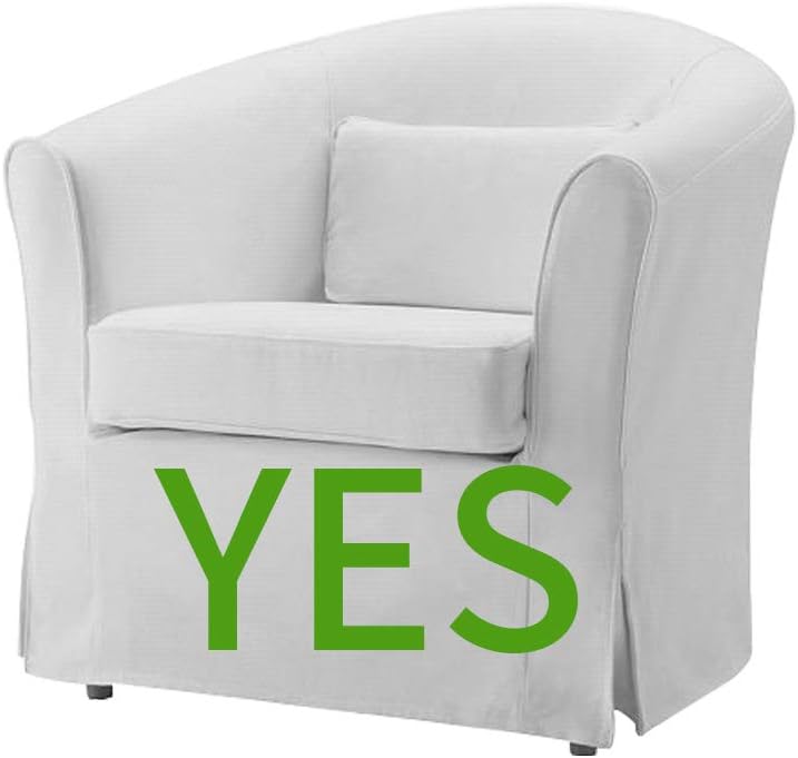 Cotton Ektorp Tullsta Armchair Cover for The IKEA Tullsta Chair Tub Chair Cov...