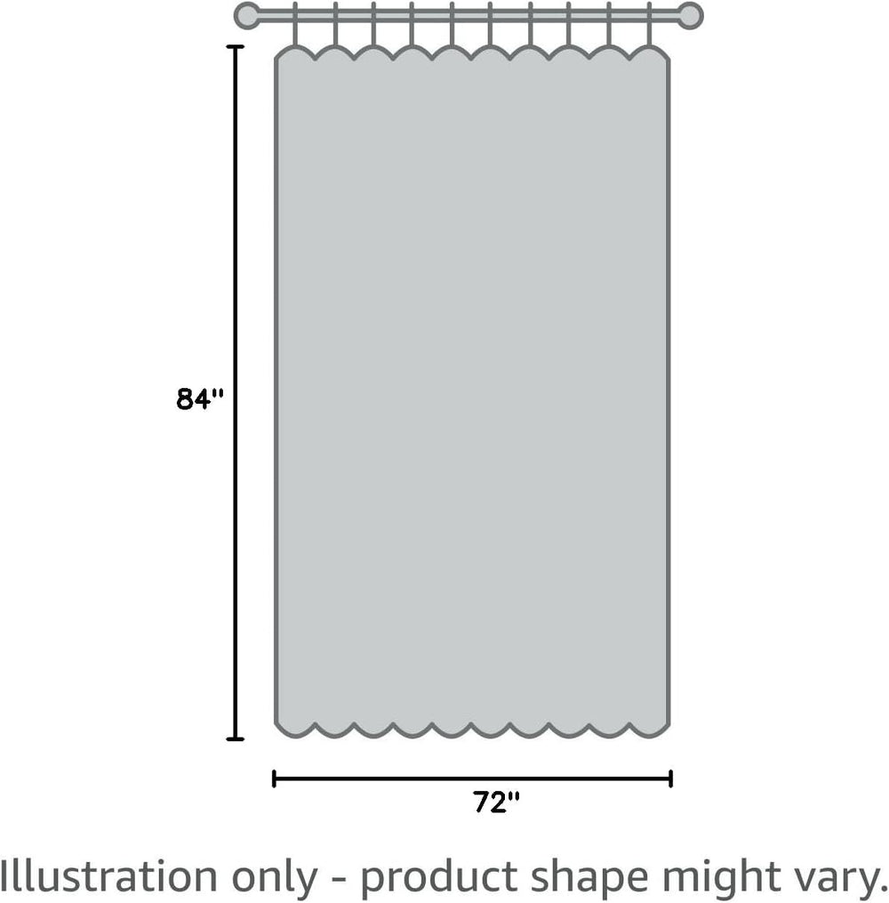 Pinch Pleated Curtains 72 Inches Wide by 84 Inches Long for Bedroom - Room Da...