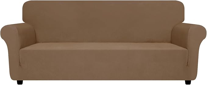 ZNSAYOTX Super Stretch Sofa Cover, New Striped Sofa Covers Fitted Slipcovers - Image 7