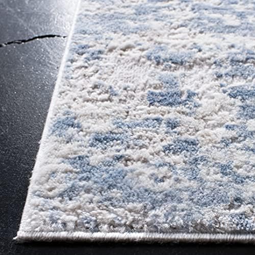 SAFAVIEH Amelia Area Rug 8'x10', Modern Grey & Blue ALA705F