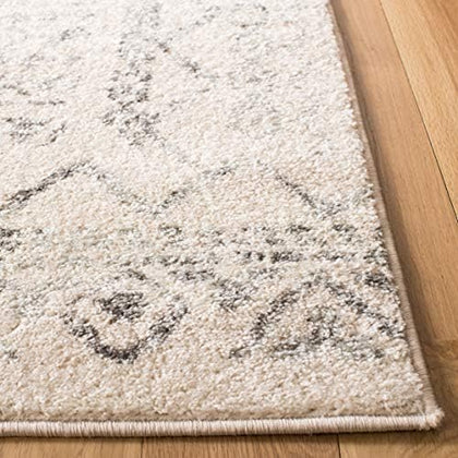 SAFAVIEH Tulum Area Rug 8'x10', Boho Ivory & Grey TUL268A