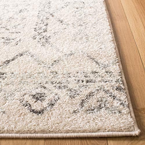 SAFAVIEH Tulum Area Rug 8'x10', Boho Ivory & Grey TUL268A