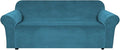 H.VERSAILTEX Stretch Velvet Sofa Covers Large Couch Covers Sofa Slipcovers by HVERSAILTEX