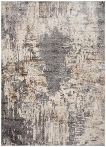 LUXE WEAVERS Modern Abstract Area Rug Gray 8x10