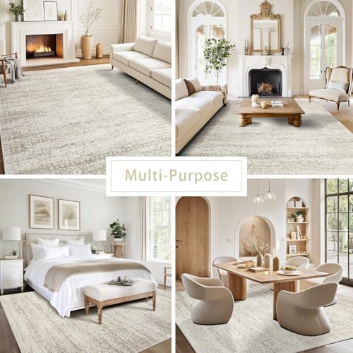 Washable Rugs 10x14 Area Rugs for Living Room,Bedroom,Dining Room Carpet