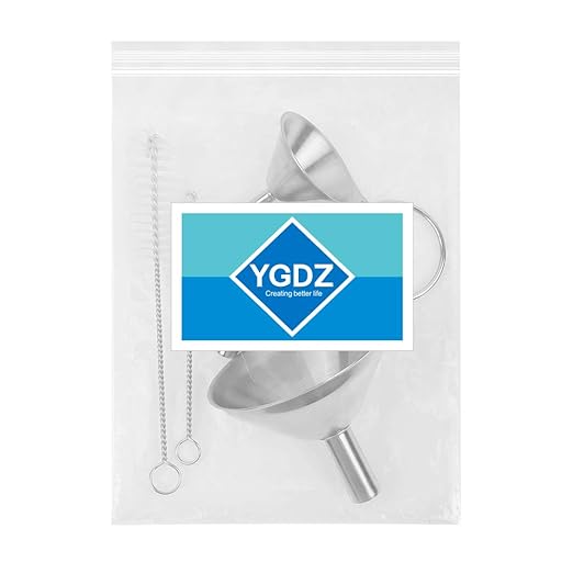 Kitchen Funnels for Filling Bottles, YGDZ 3pcs Small/Medium/Large Food Grade - Image 7