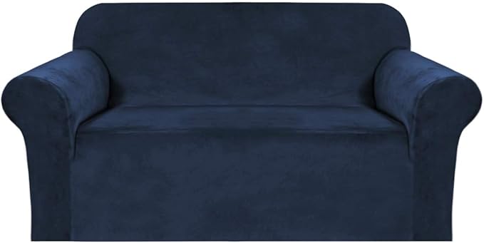 H.VERSAILTEX Stretch Velvet Loveseat Covers by HVERSAILTEX