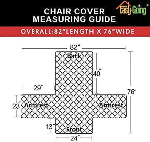 Easy-Going Chair Sofa Slipcover Reversible Sofa Cover Water Resistant Couch - Image 7