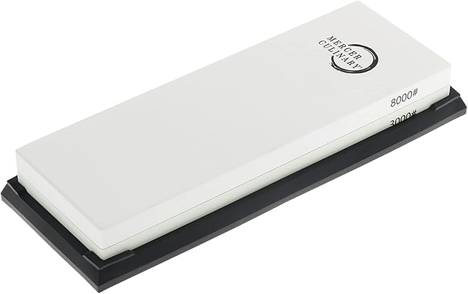 Mercer Culinary Premium Sharpening Stone 3000/8000 Grit