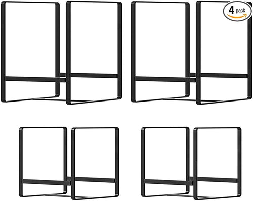2 Large 2 Small Plate Organizers Holders Upright Cabinet Dish Drying Racks by Hikinlichi
