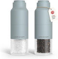 LARS NYSØM Salt and Pepper Grinder Set, Stainless Steel Manual Salt and Pepper by LN