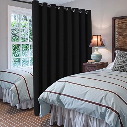H.VERSAILTEX Blackout Patio Curtains 100 x 96 Inches for Sliding Door Extral ...