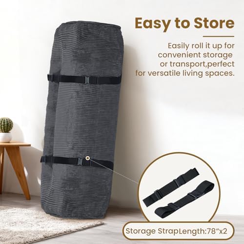 10" Futon Mattress Full Size, Ultra Thick Futons Sofa Couch Bed Sleeper ...
