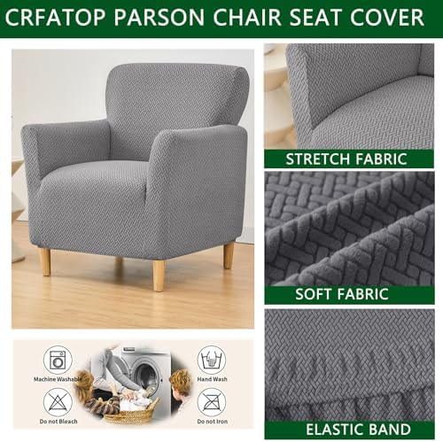 CRFATOP Accent Chair Cover, Stretch Armchair Slipcover for Living Room,A03